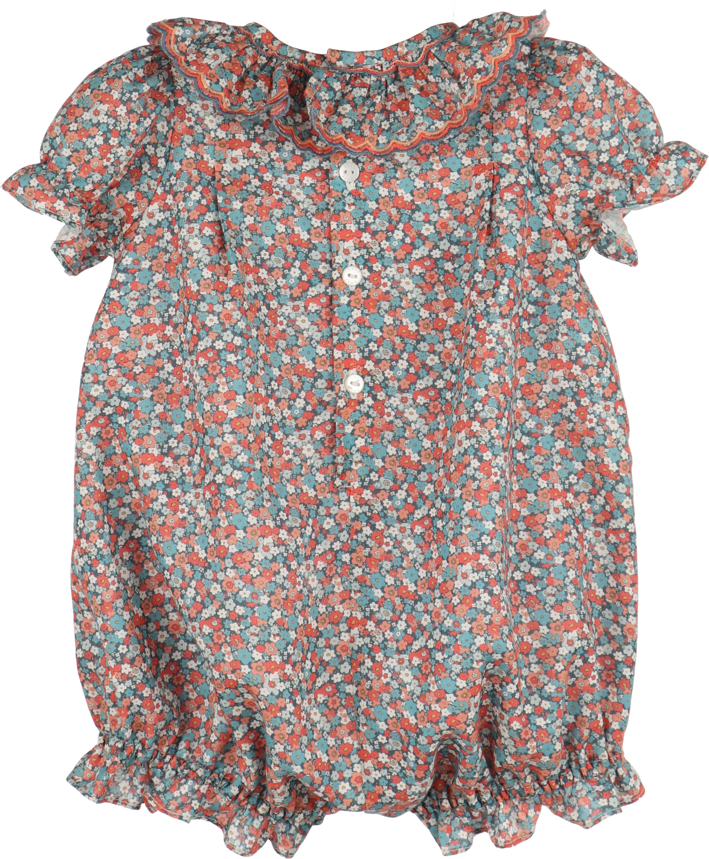 Luli & Me Floral Vintage Bubble