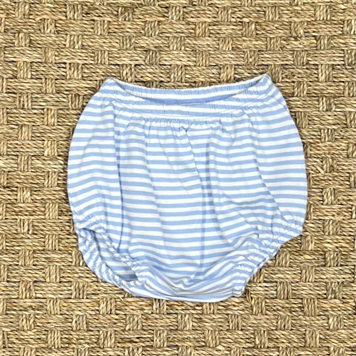 Luigi Diaper Cover, Sky Blue Stripe