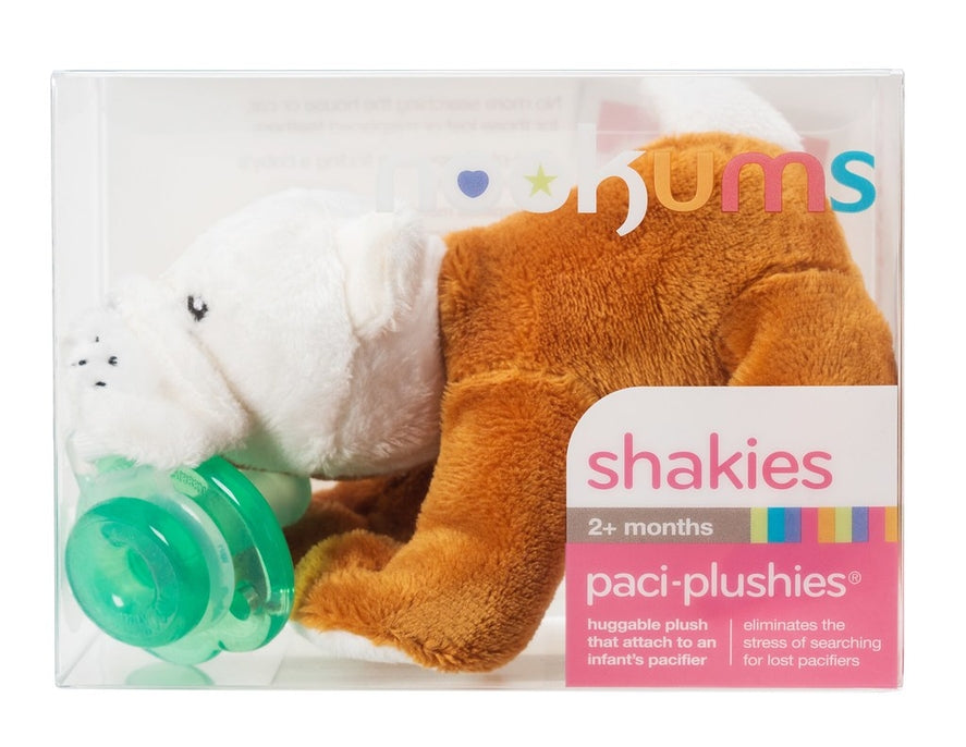 Nookums Paci-Plushies Shakies, Barkley Bull Dog
