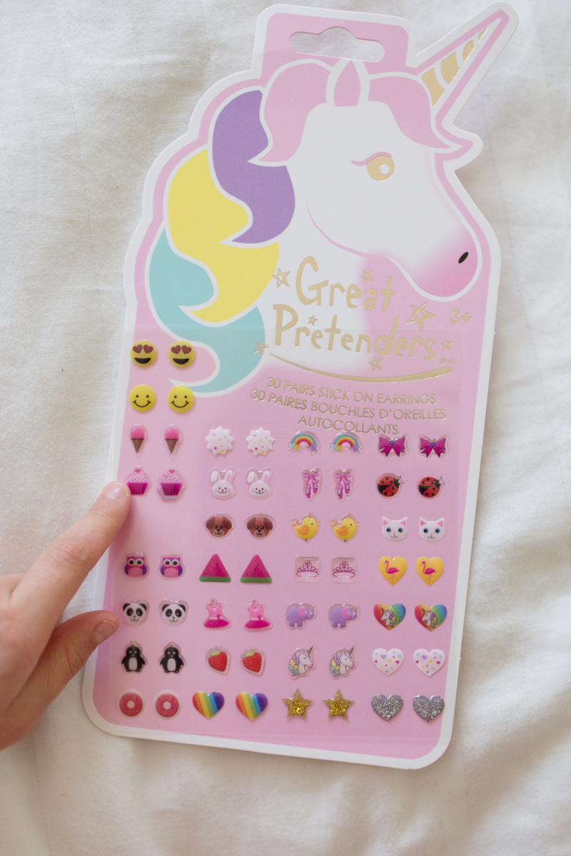 Creative Education Unicorn Sticker Earrings