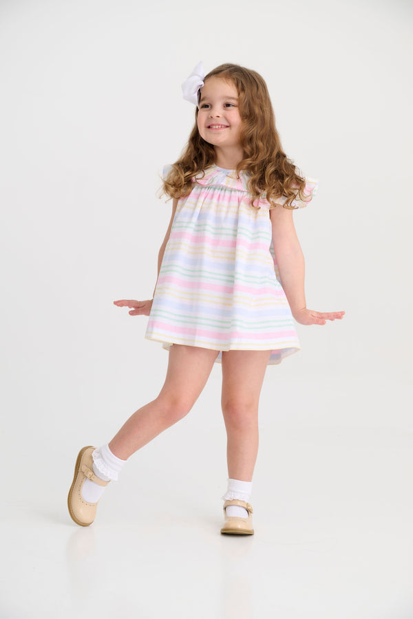 Beaufort Bonnet Dorothy Day Dress, San Antonio Stripe