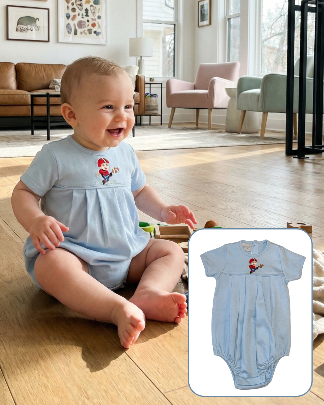 Squiggles Football Bubble