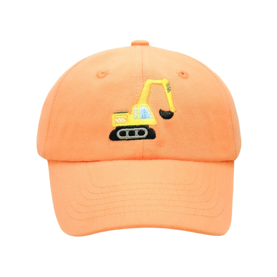 Bits and Bows Excavator Baseball Hat