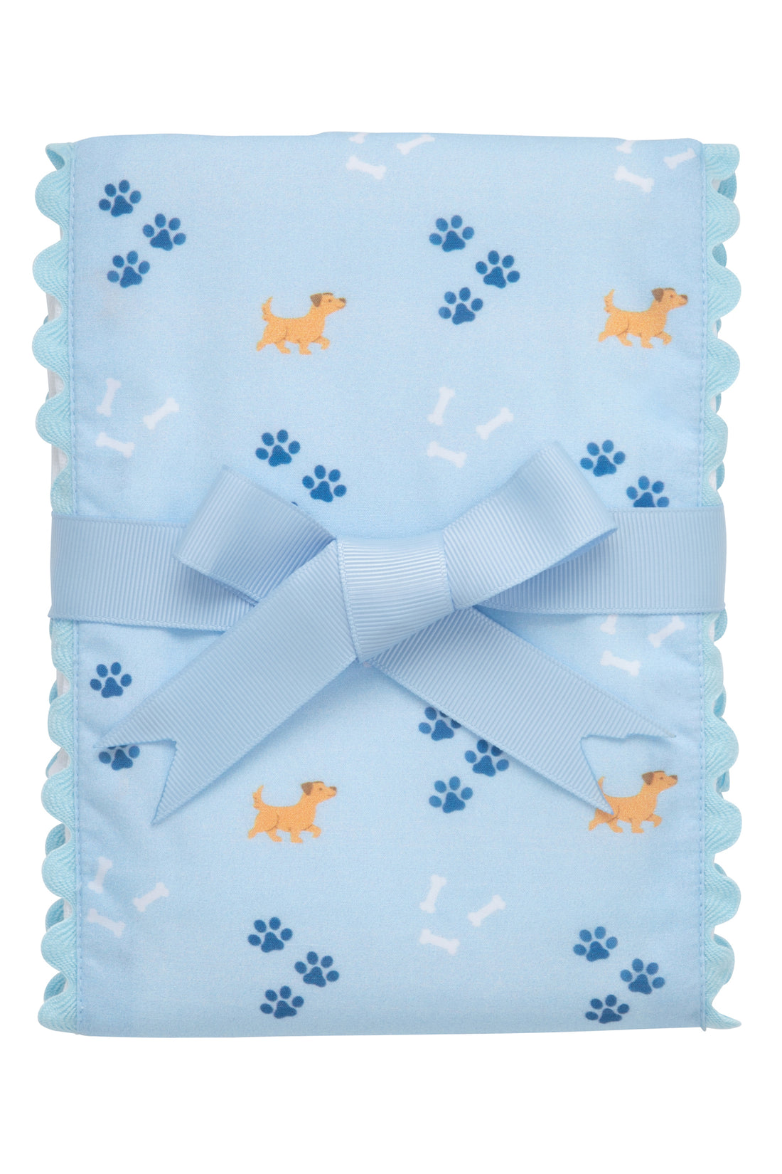 3 Martha's Puppy Fancy Fabric Burp Cloth