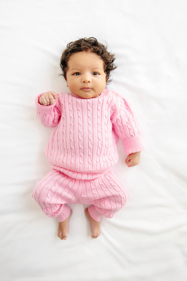 Beaufort Bonnet Crawford Cable Knit Set