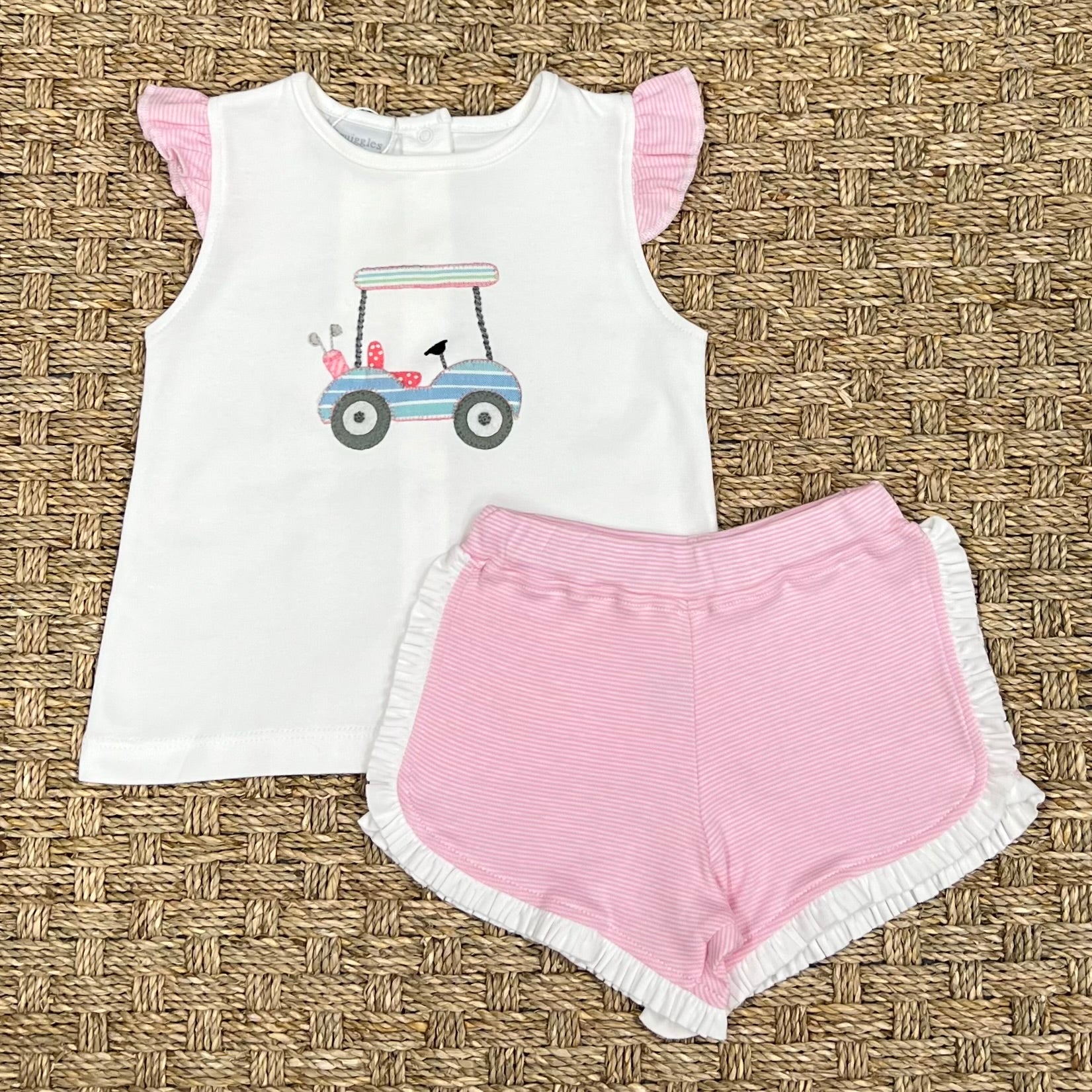 Squiggles Sorbet Golf Skort Set