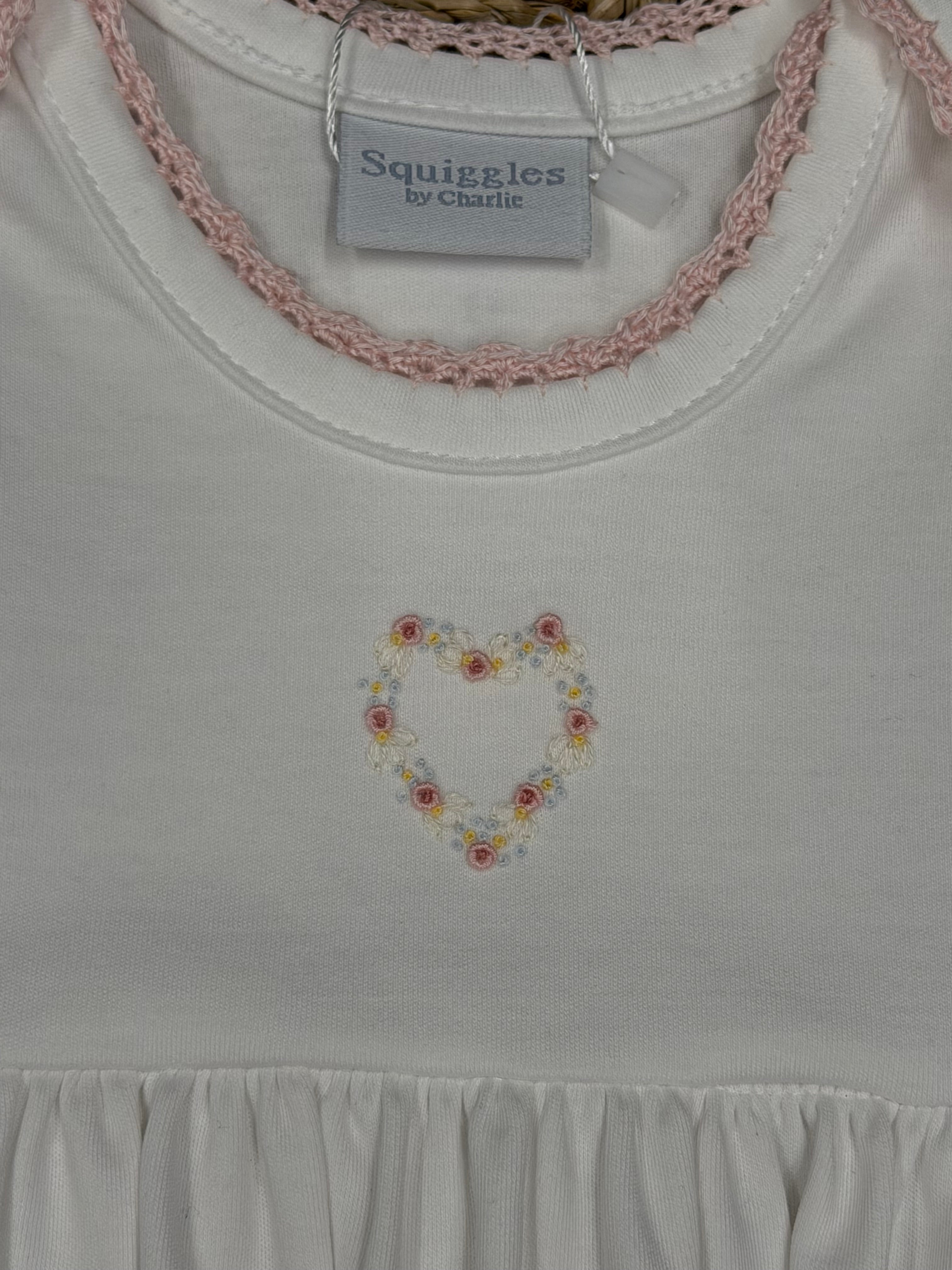 Squiggles Rococo Mini Heart Gown