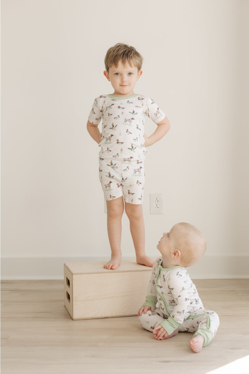 Little Labels Field & Feather Short Set