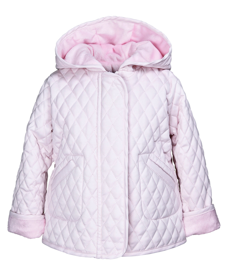 Widgeon Hooded Barn Jacket, Light Pink