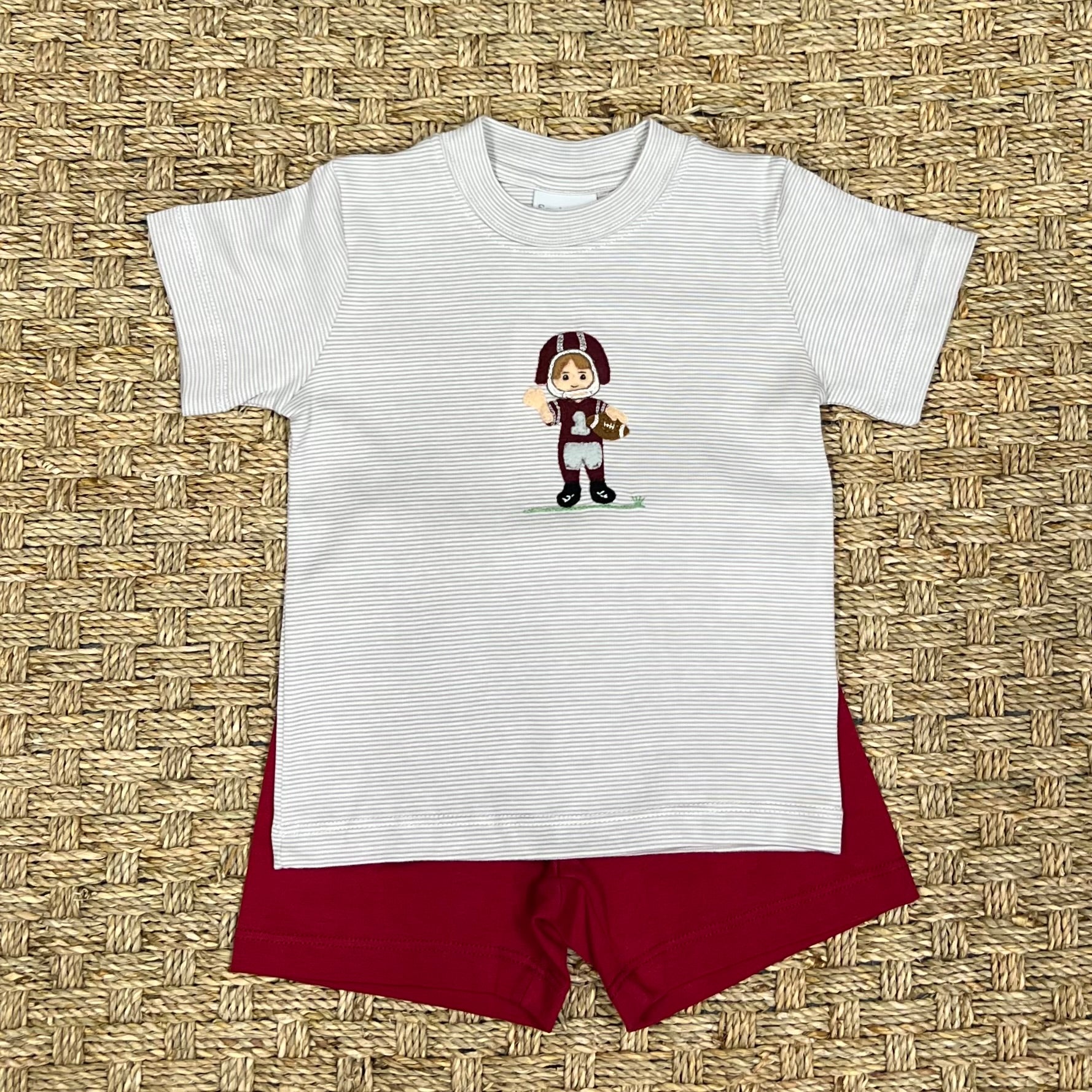 Squiggles Touchdown Club Short Set, Mississippi State