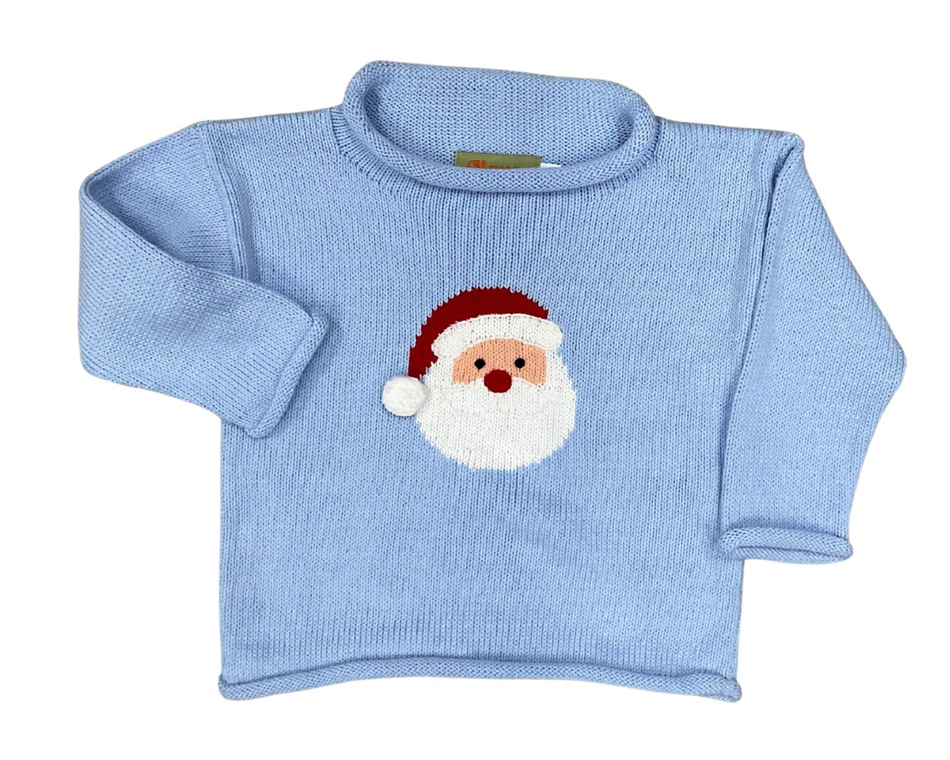 Luigi Rollneck, Santa Face on Sky Blue