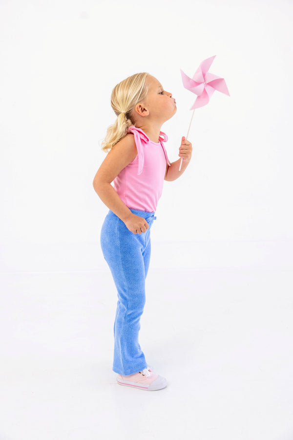 Beaufort Bonnet Patty Pants, Sunrise Blvd Blue Terrycloth