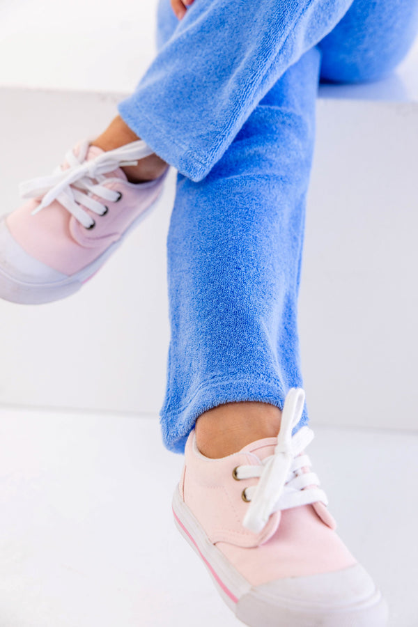 Beaufort Bonnet Patty Pants, Sunrise Blvd Blue Terrycloth
