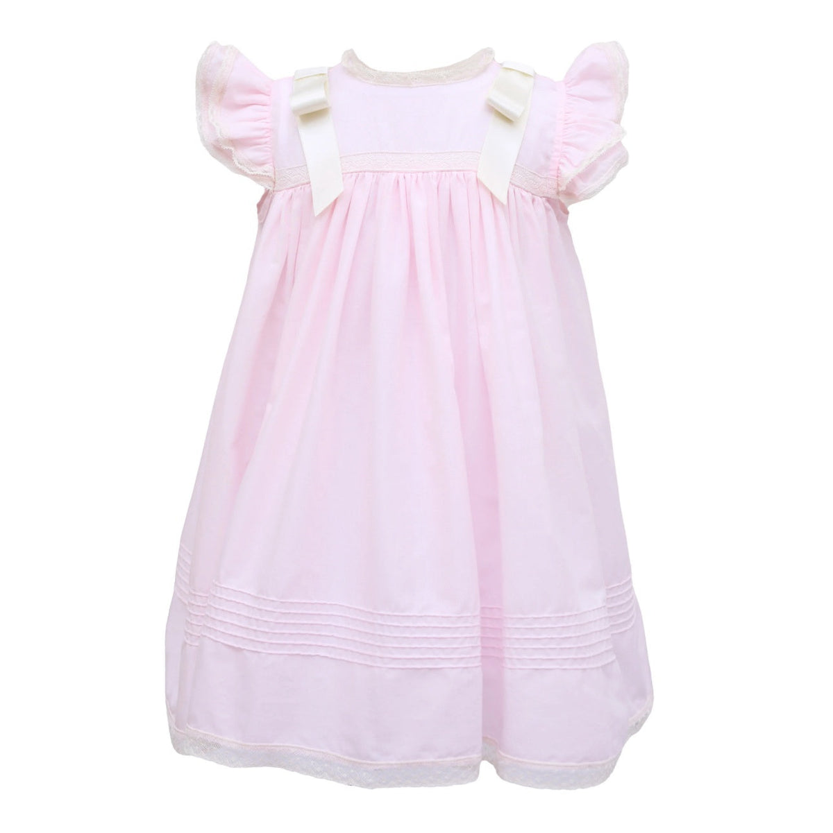 Lulu Bebe Caroline Pink Heirloom Dress 4T Lulu Bebe Caroline Pink Heirloom Dress 4T