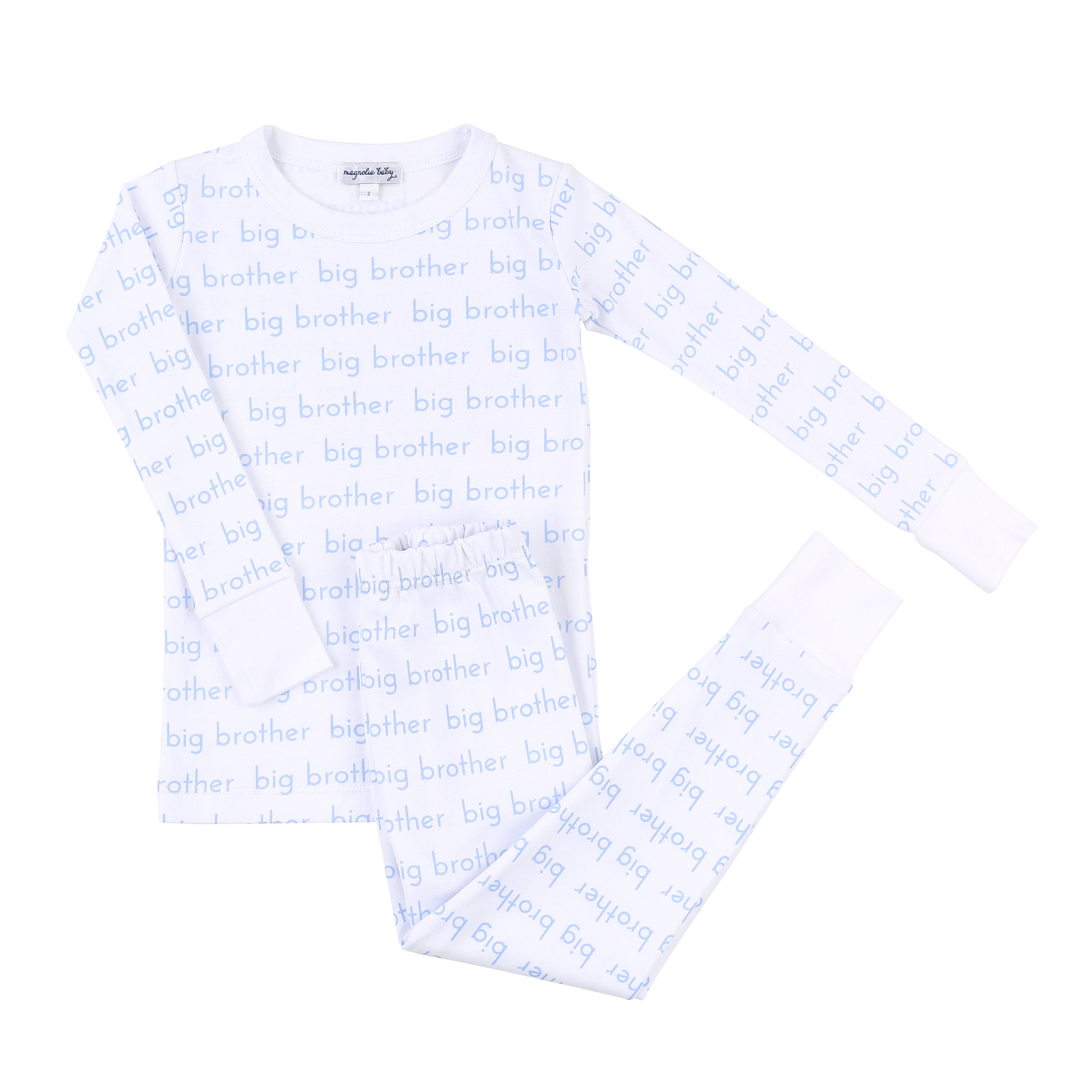 Magnolia Baby Big & Little Long Pajamas, Brother