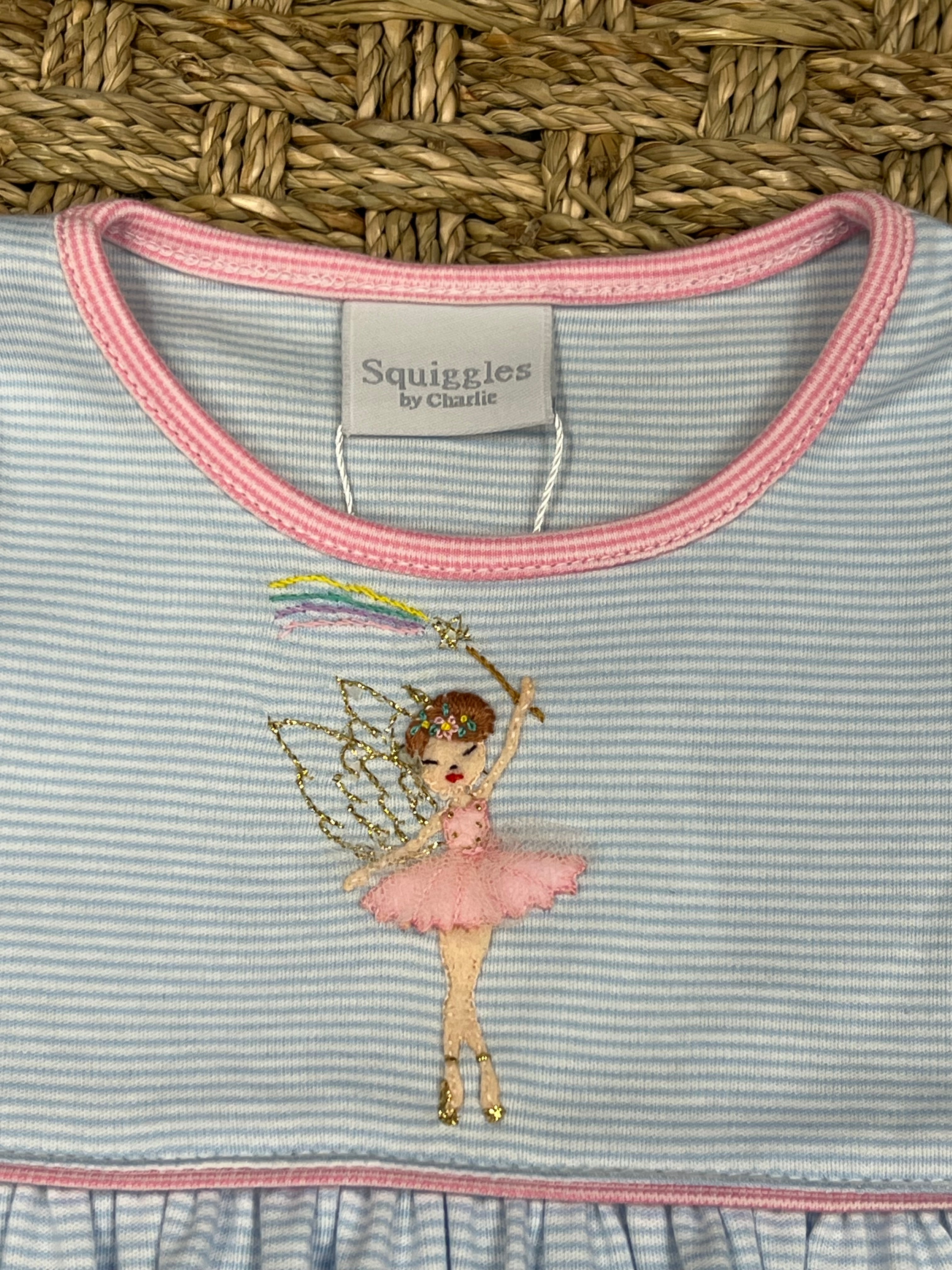 Squiggles Swan Dance Suzy Popover Dress