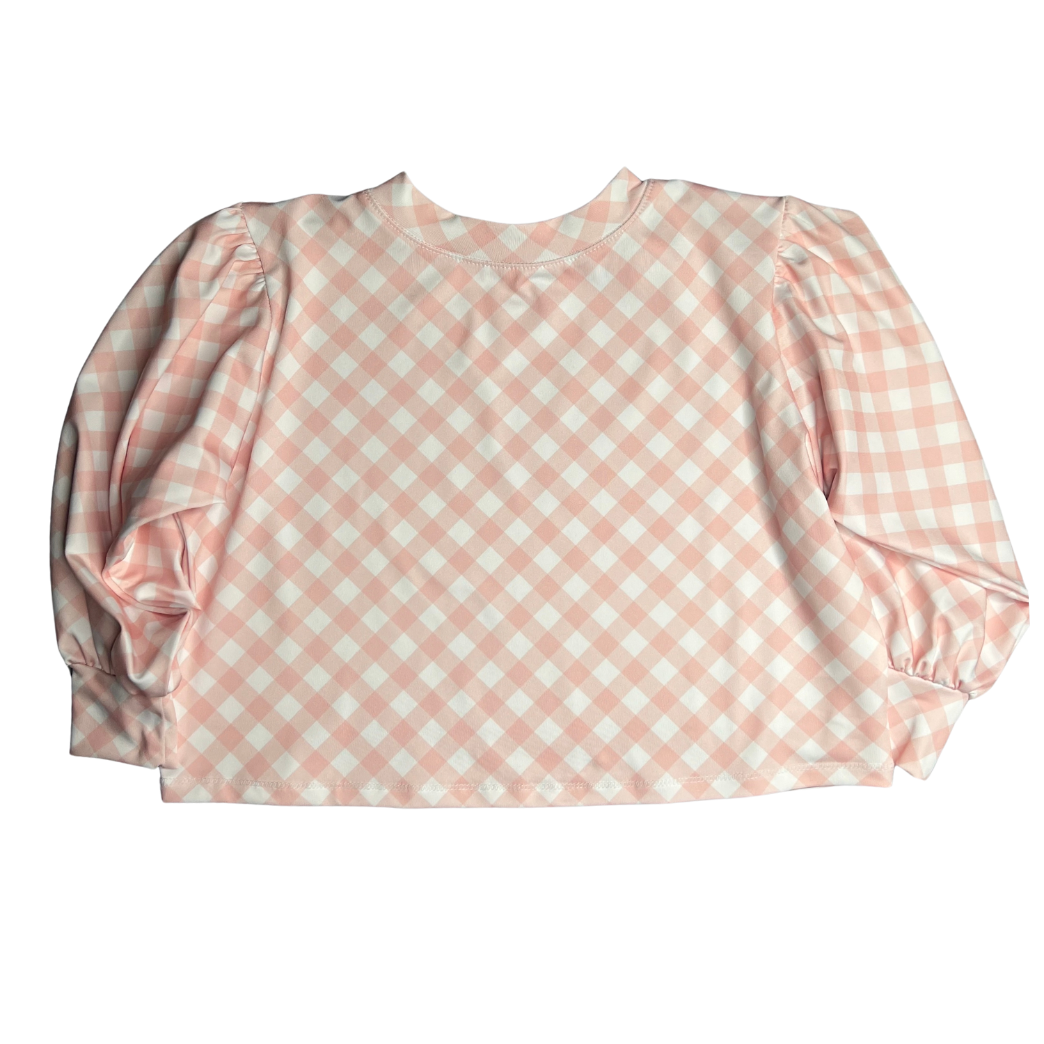 Honesty Box Top, Pink Gingham