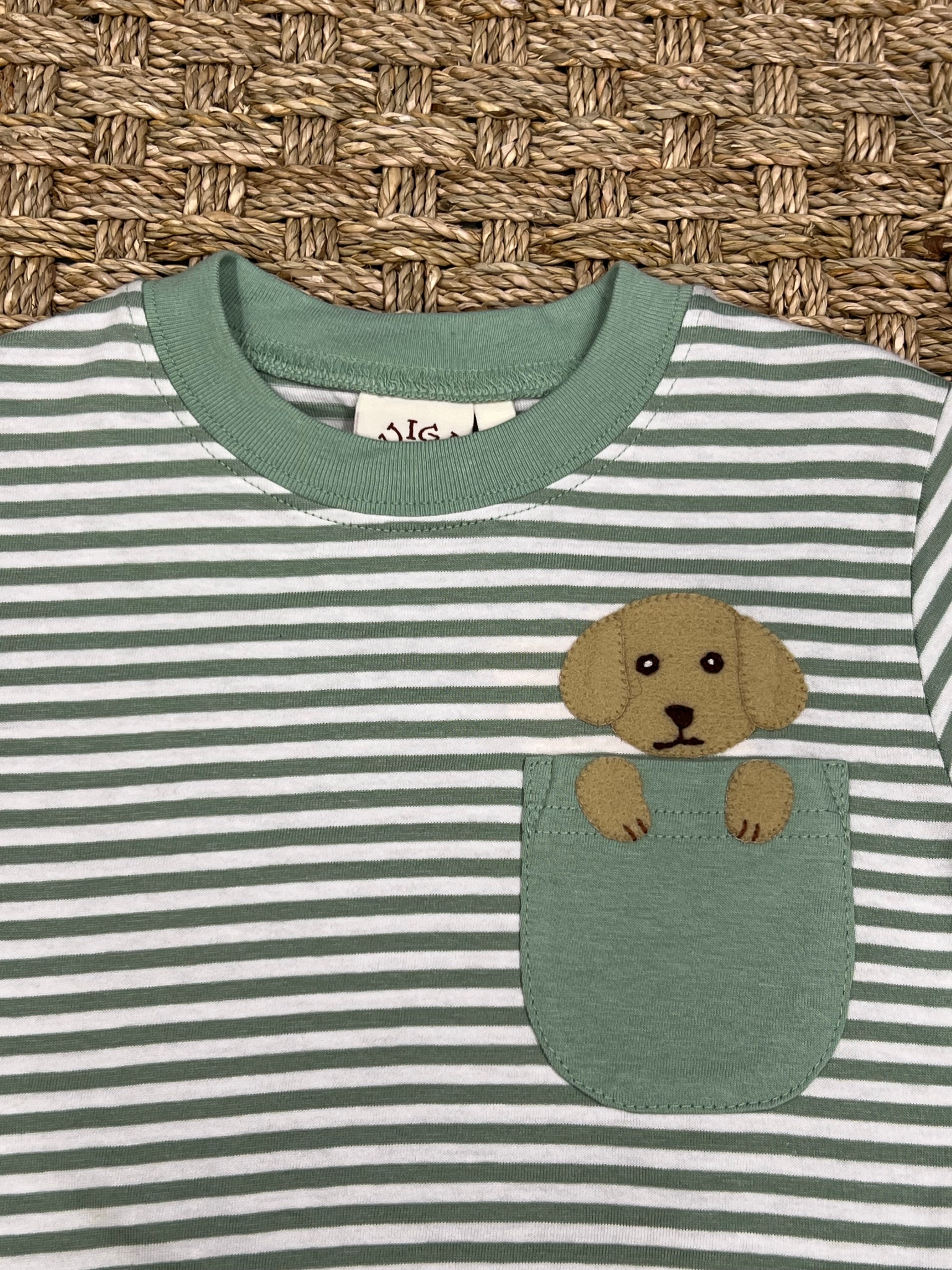 Luigi Tee, Puppy on Ambrosia Stripe