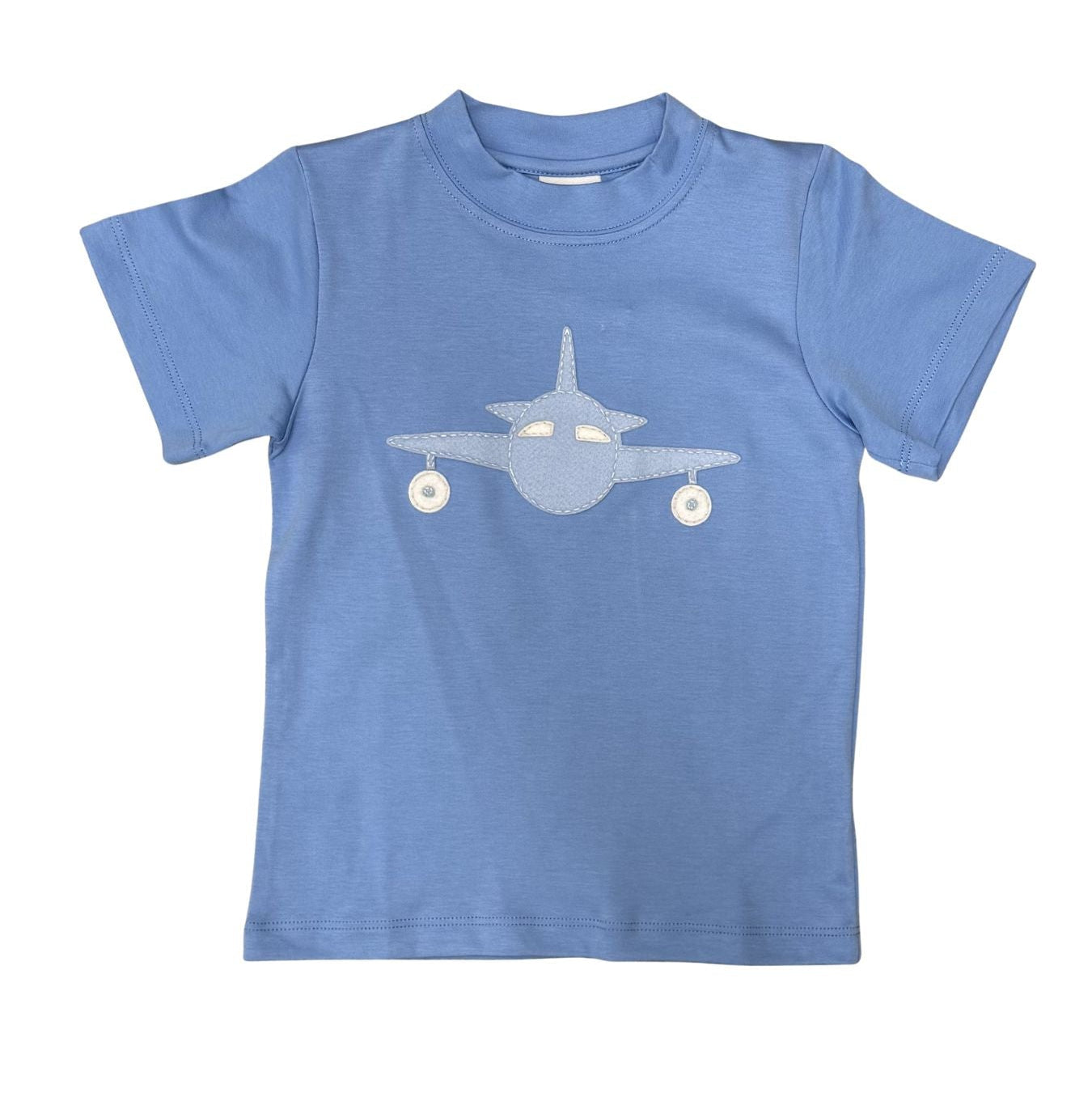 Luigi Tee Airplane On Blue