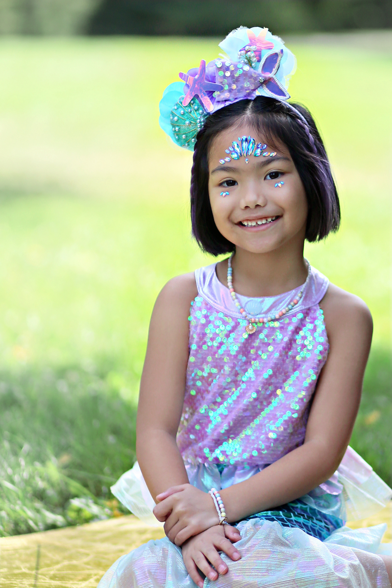 Creative Education Misty Mermaid Dress, Pink/Blue