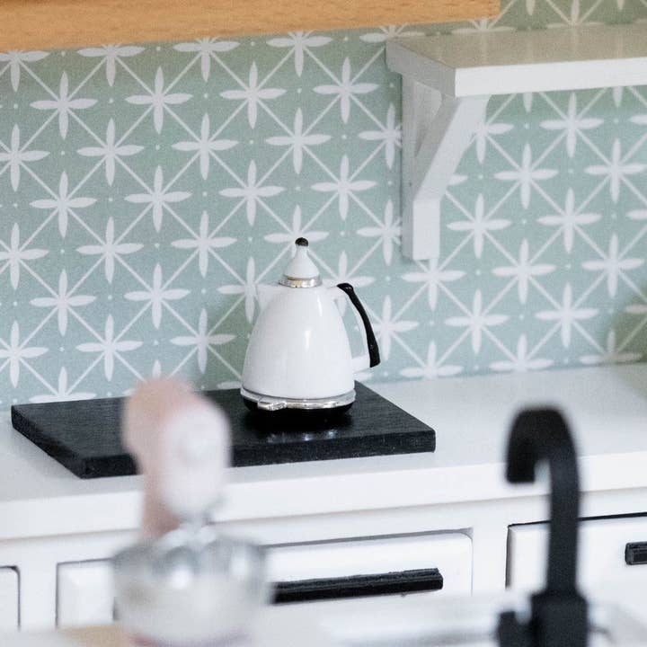 Macy Mae Dollhouse Classic Coffee Pot in White