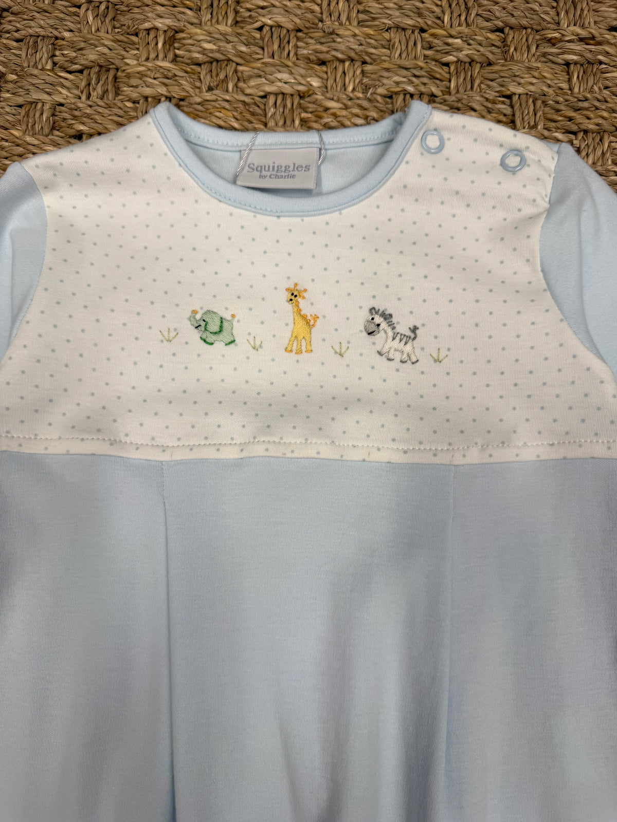 Squiggles Baby Safari Coverall