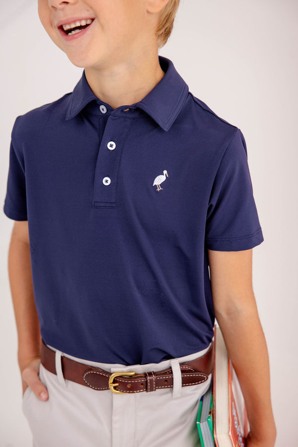 Beaufort Bonnet Prepletic Prim & Proper Polo, Nantucket Navy