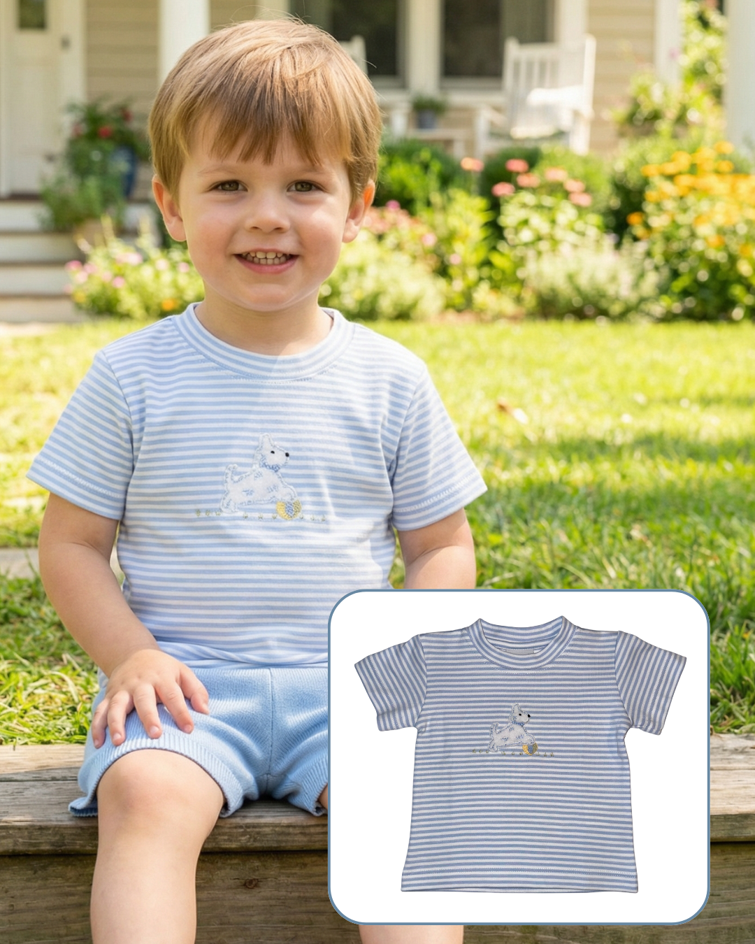 Squiggles Dog with Ball T-Shirt