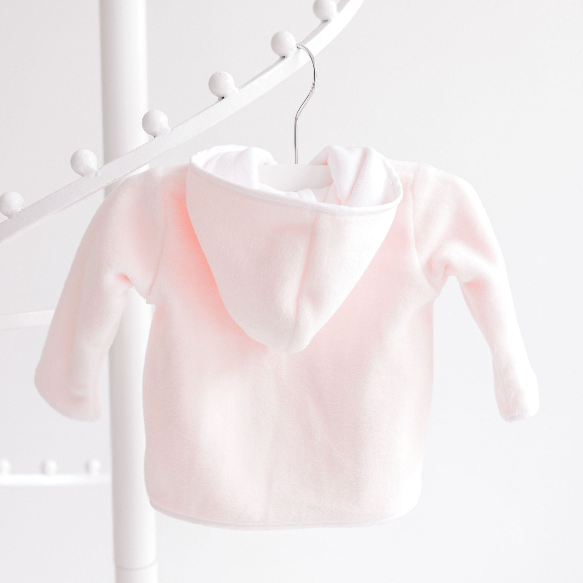 Terry Tots Fleece Jacket, Pink