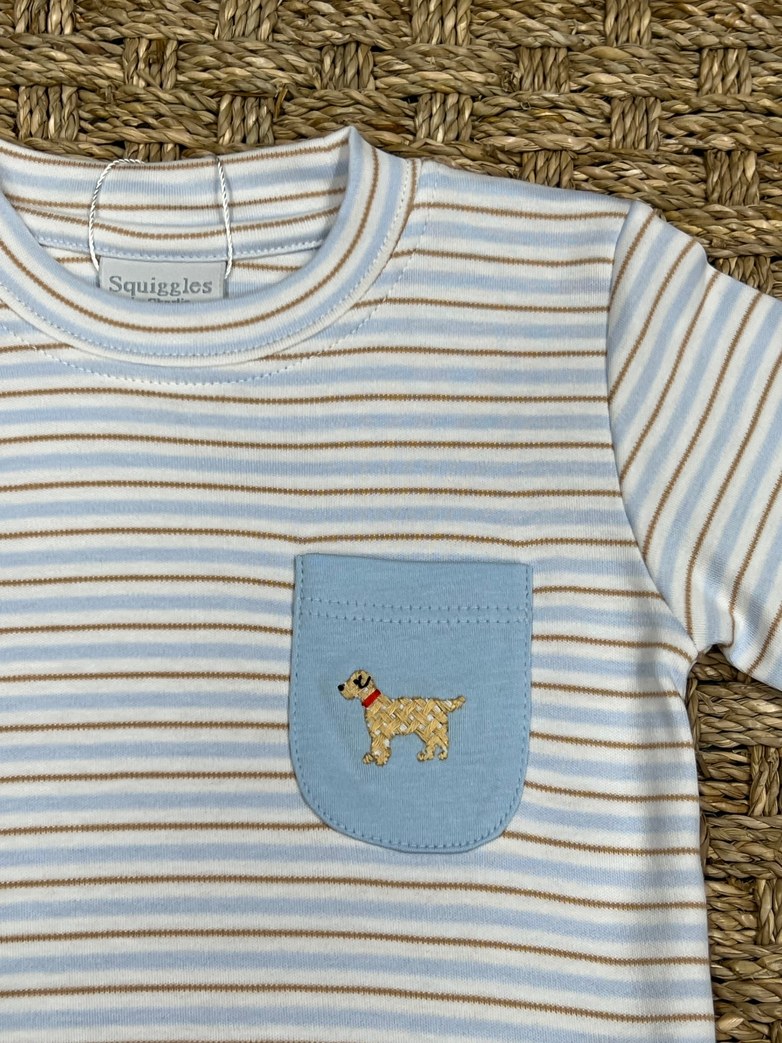 Squiggles Mini Winston Pocket Tee