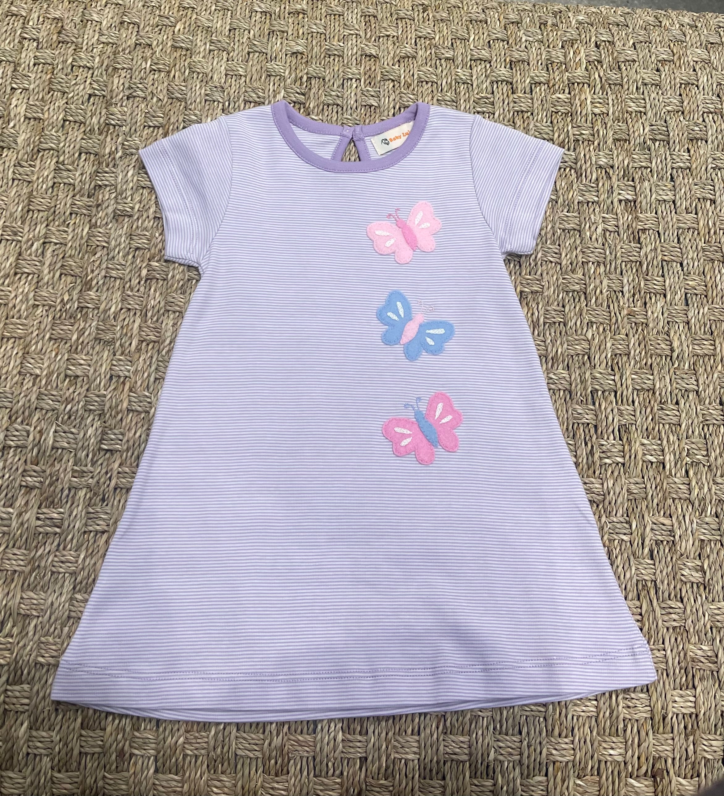 Luigi Dress, Vertical Butterflies