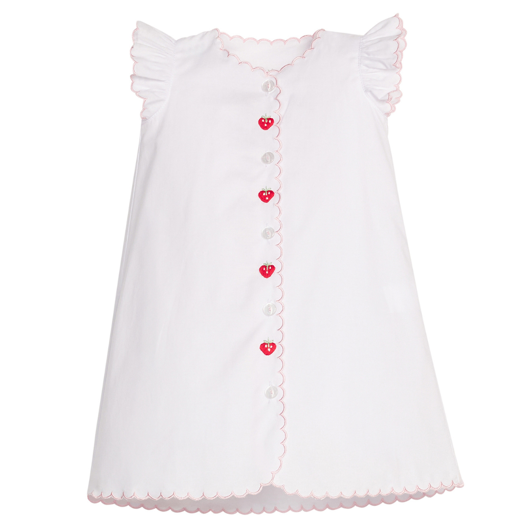 Little English Day Gown, Strawberries