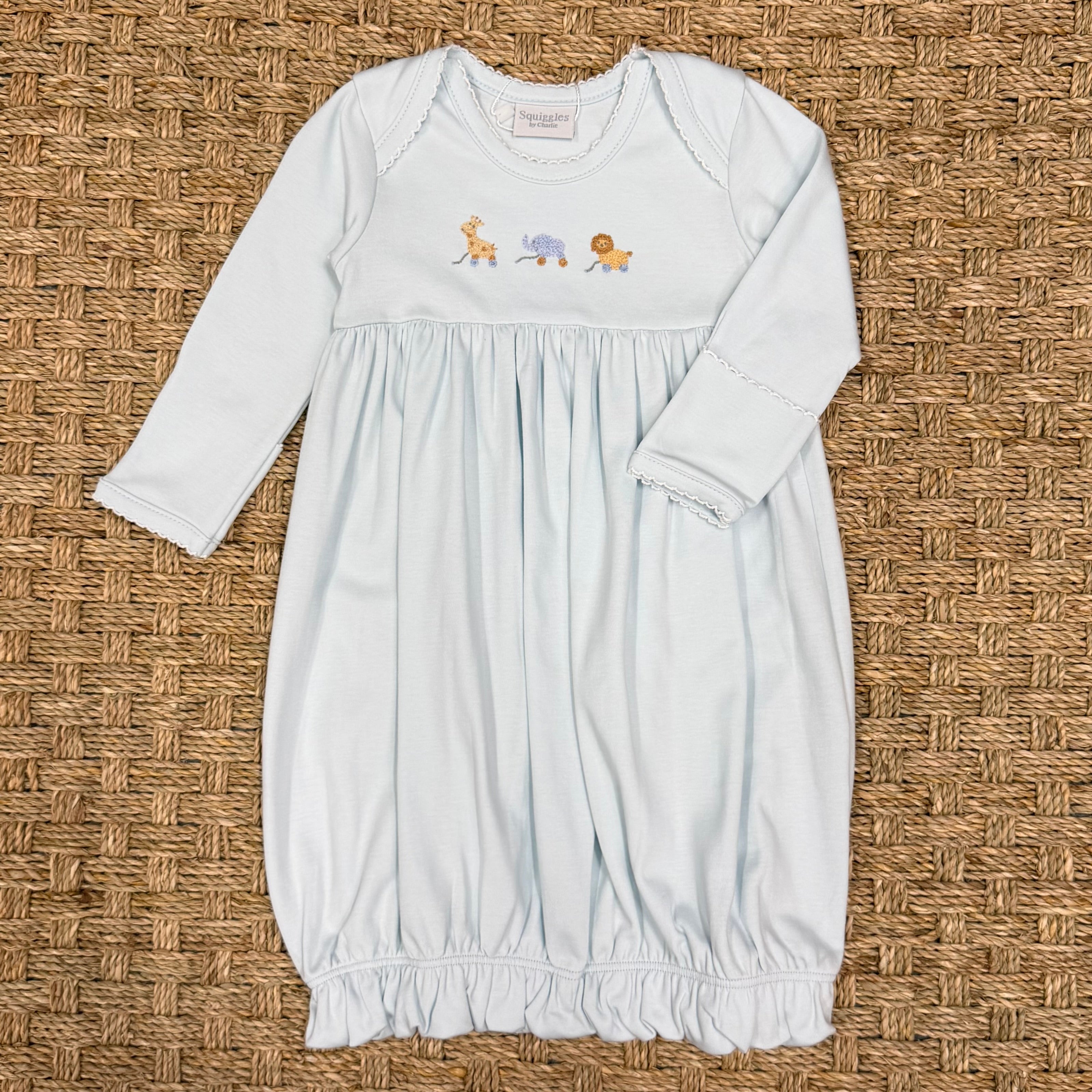 Squiggles Giraffe, Elephant, & Lion Gown
