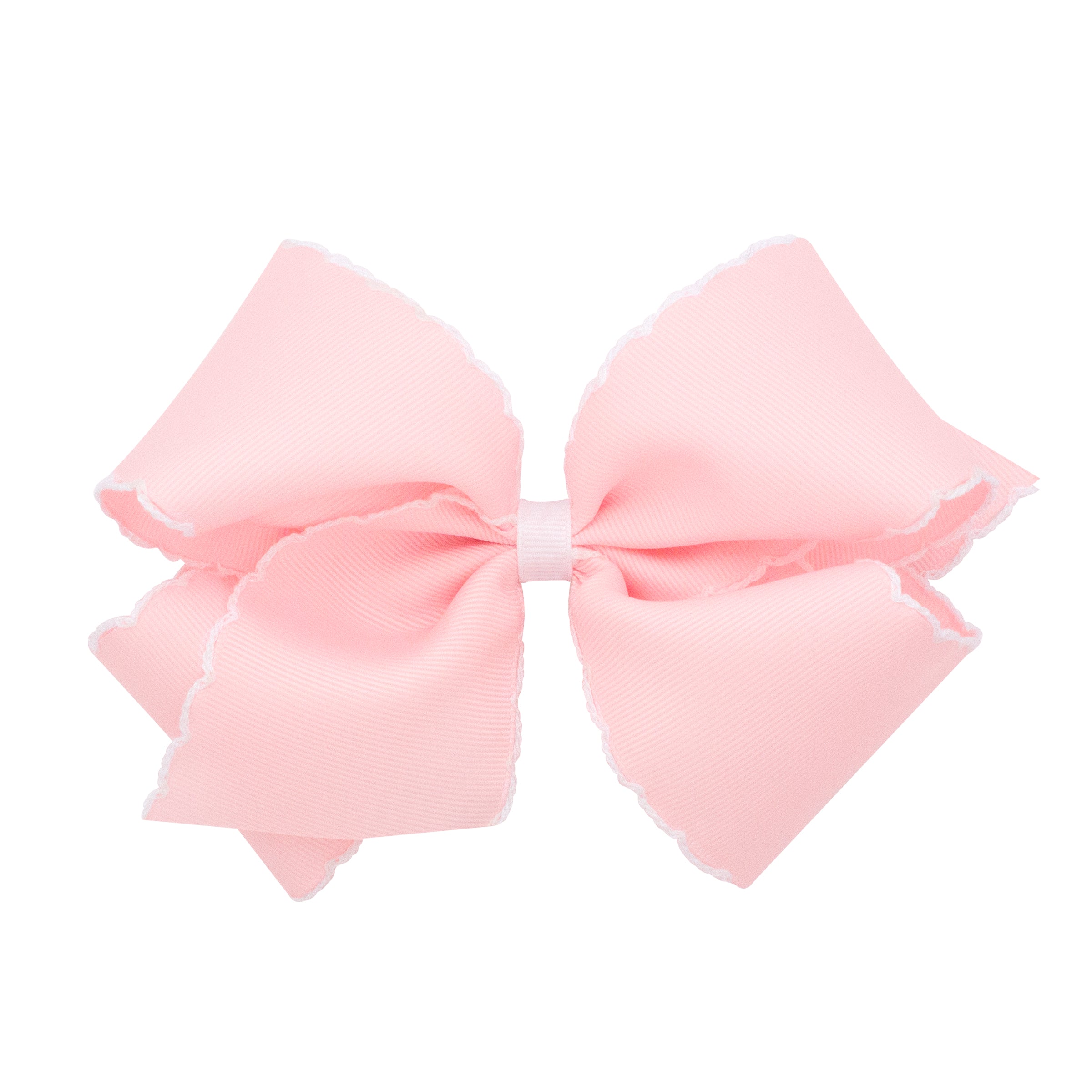 Wee Ones King Moonstitch Grosgrain Hair Bow