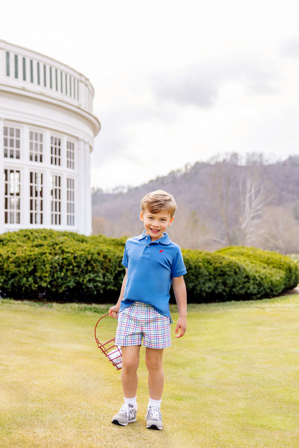 Beaufort Bonnet Prim & Proper Polo, Wood Boat Blue