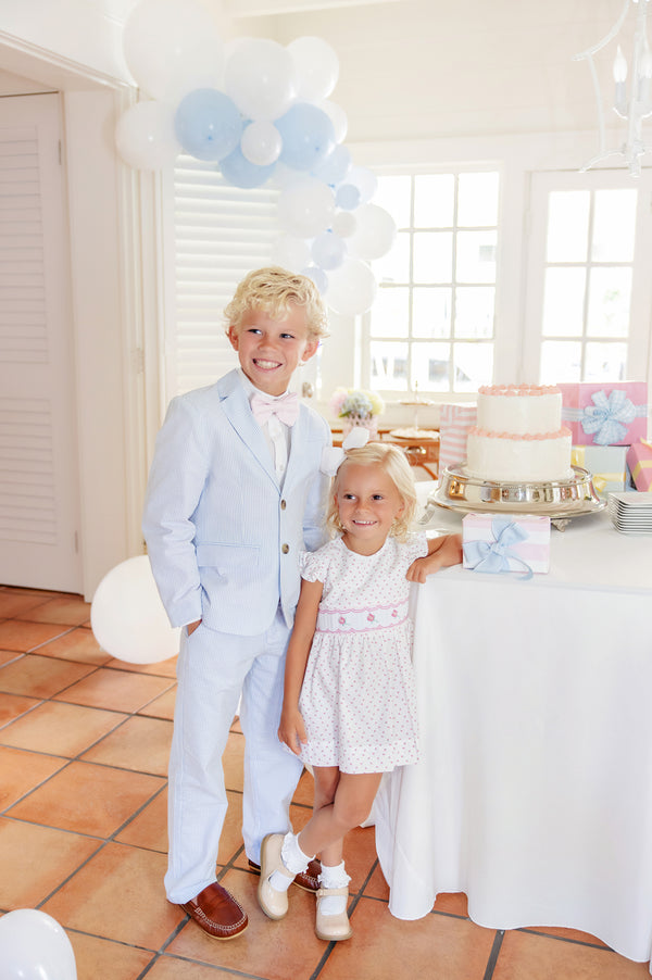 Beaufort Bonnet Prep School Pant, Breakers Blue Seersucker