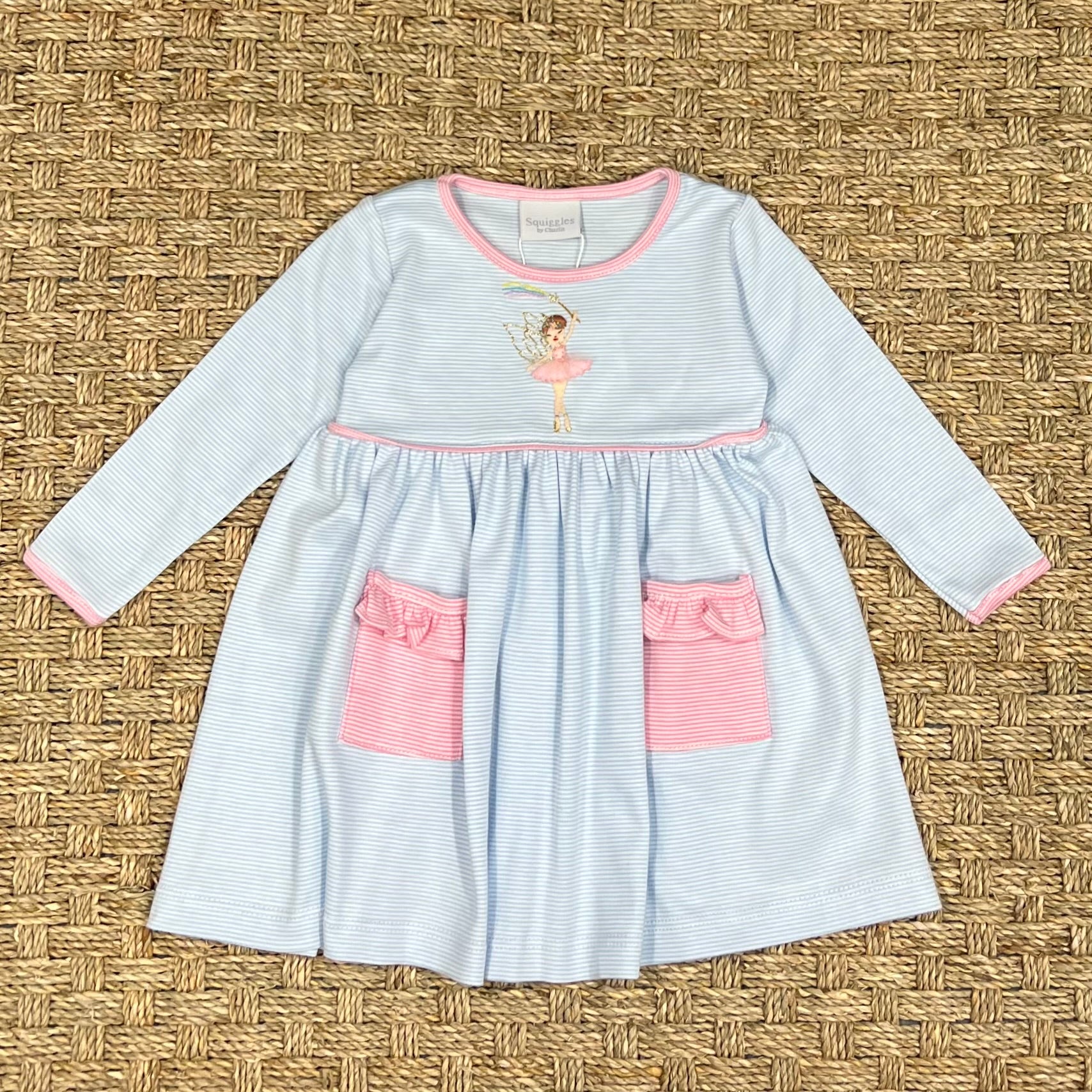 Squiggles Swan Dance Suzy Popover Dress