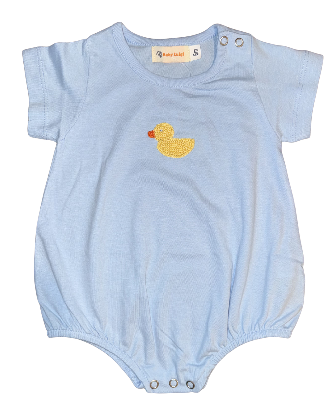 Luigi Bubble Duckling on Light Blue