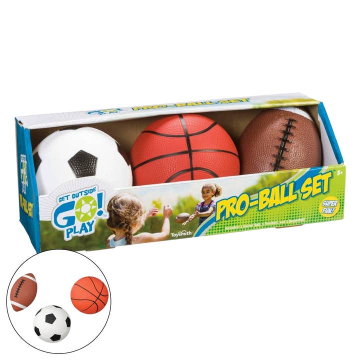 Toysmith Get Outside Go! Pro-Ball Set