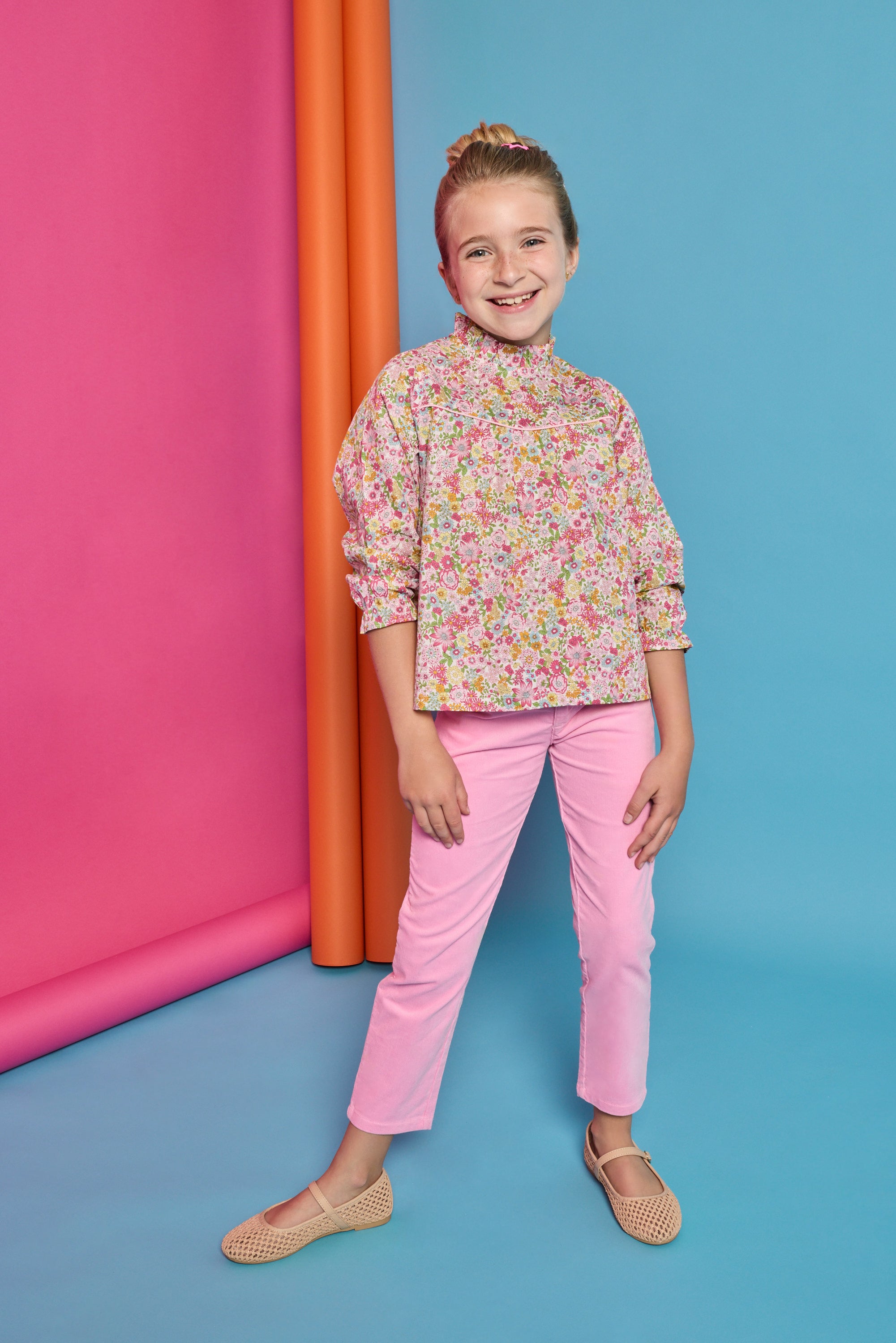 Bisby McCall Top, Marblehead Meadow Floral