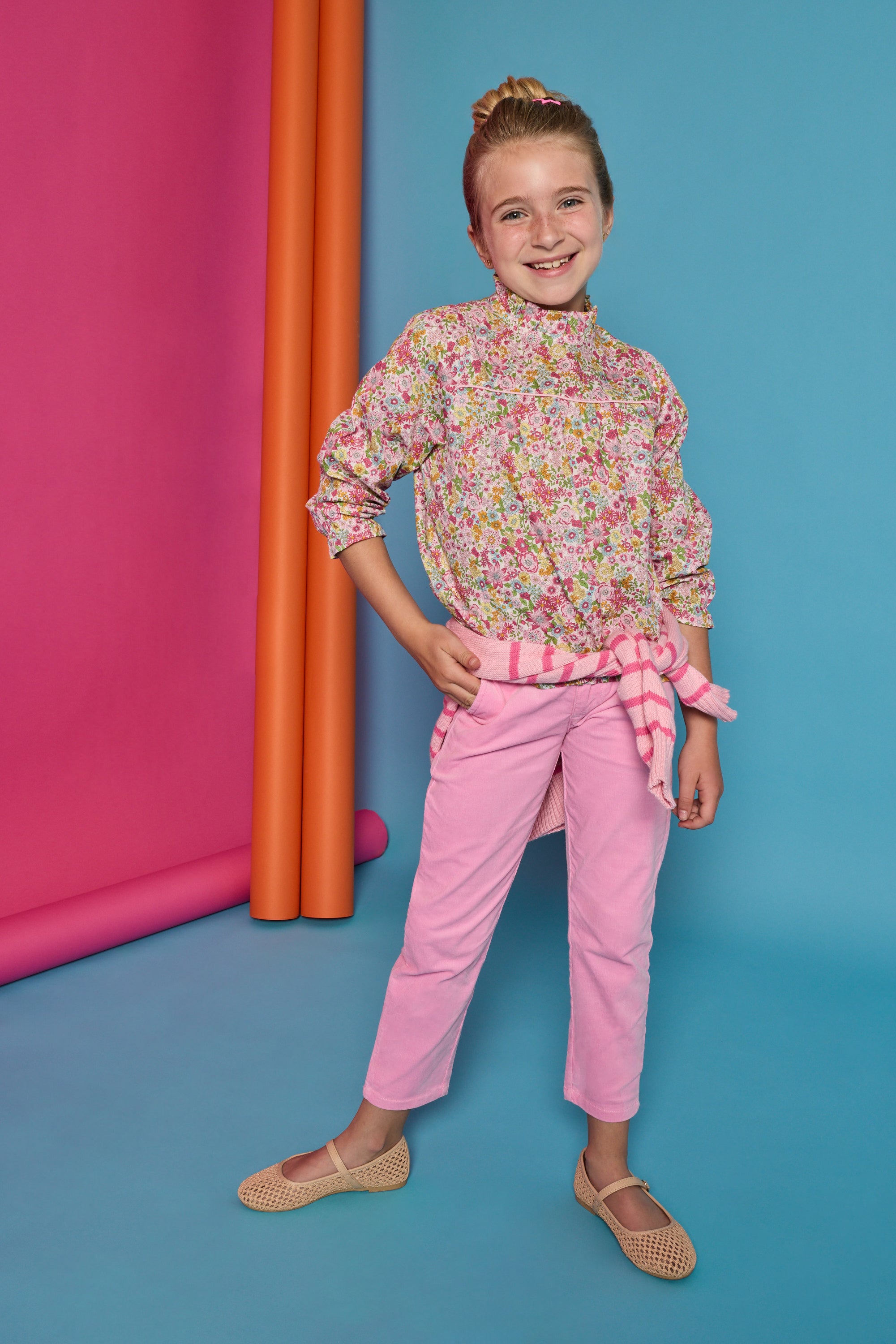 Bisby McCall Top, Marblehead Meadow Floral