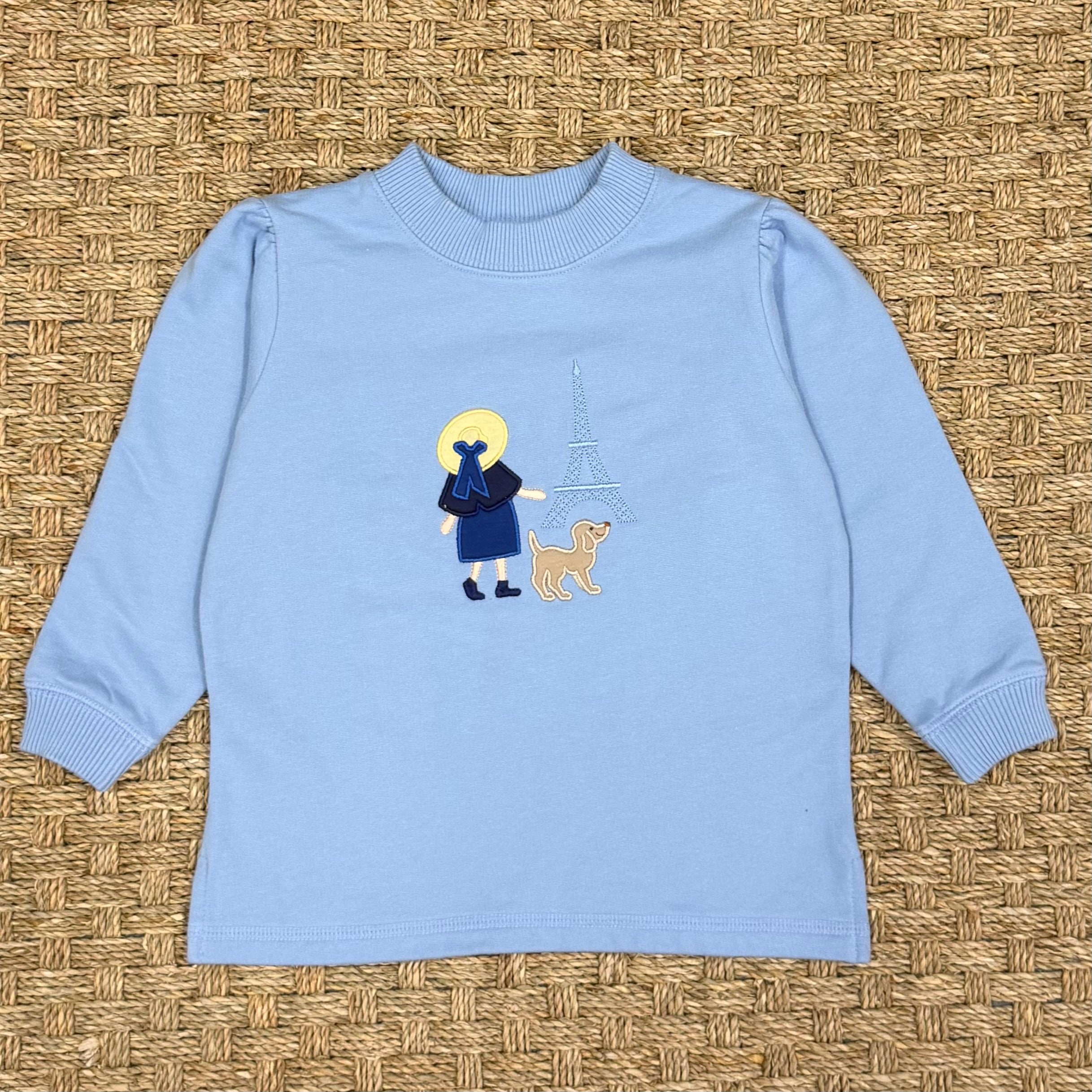 Luigi Sweatshirt, Madeline on Sky Blue