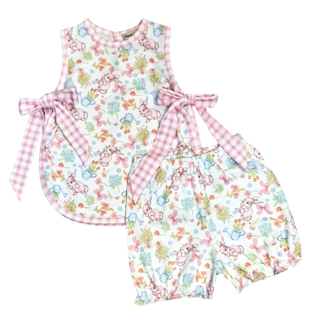 Marco & Lizzy Easter Bunnies Bloomer Set