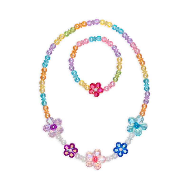 Creative Education Blooming Beads Necklace & Bracelet Set