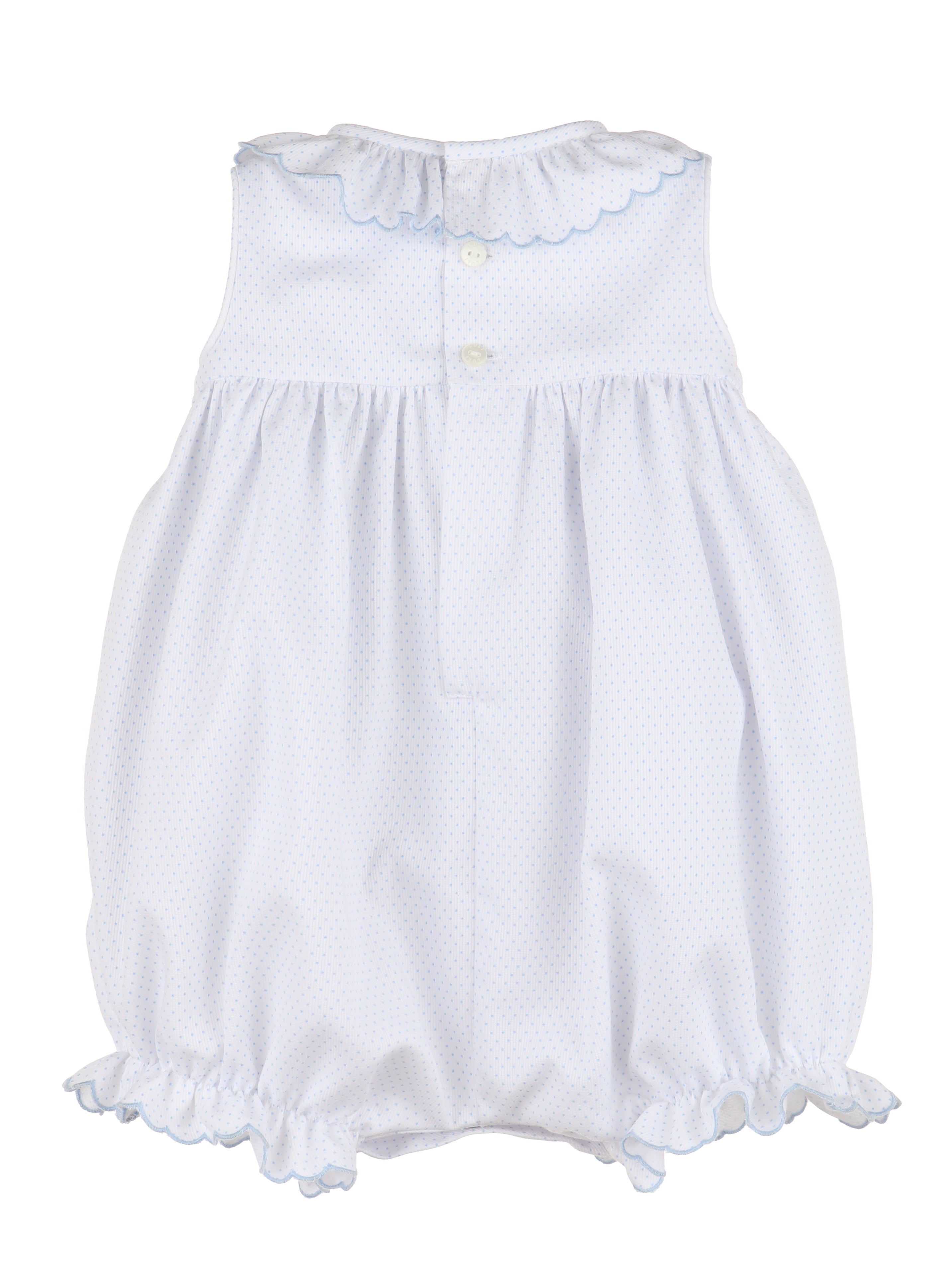 Luli & Me Honeycomb Dotted Bubble, Blue