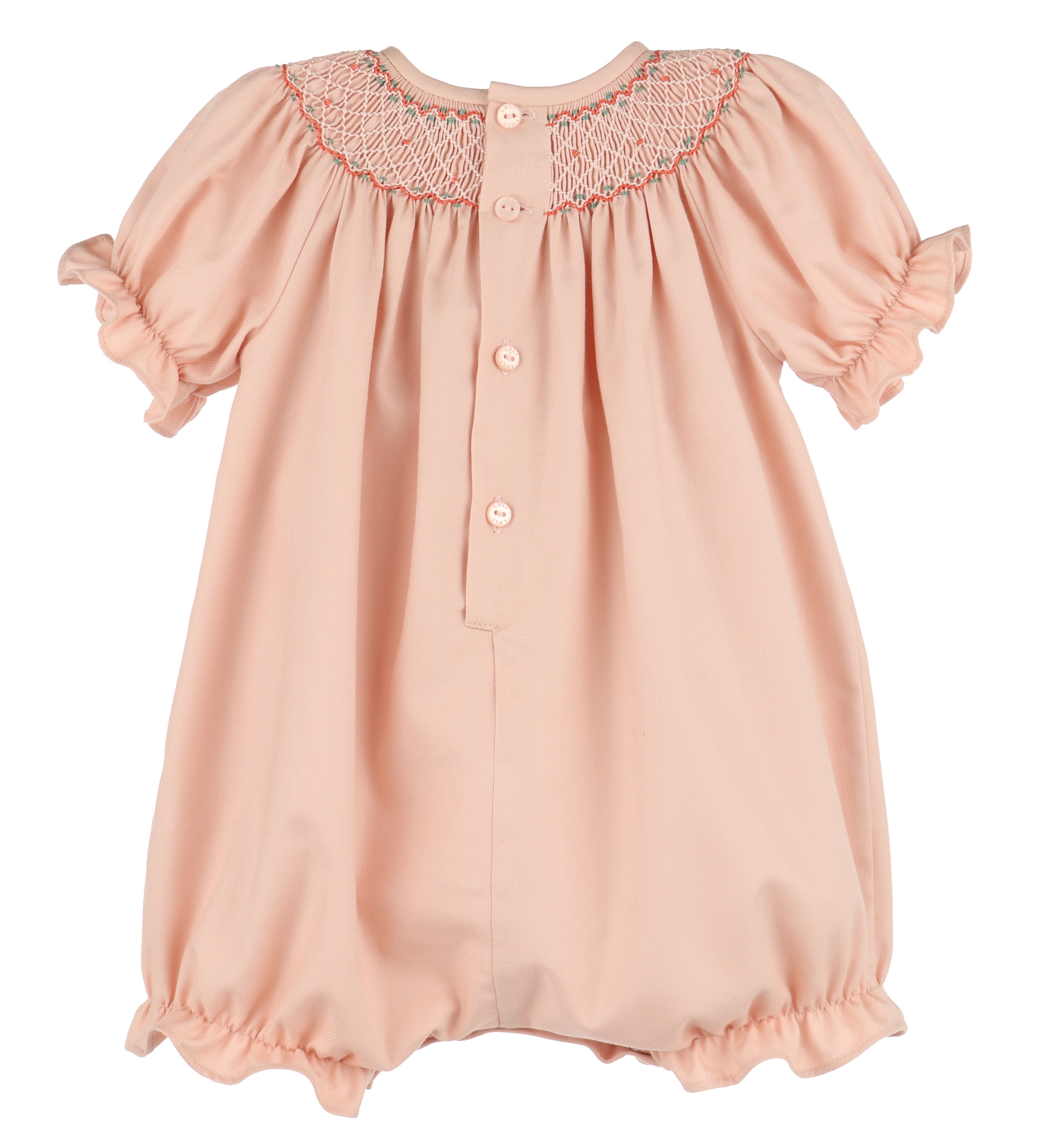 Luli & Me Hydrangeas Smock Bubble, Rose