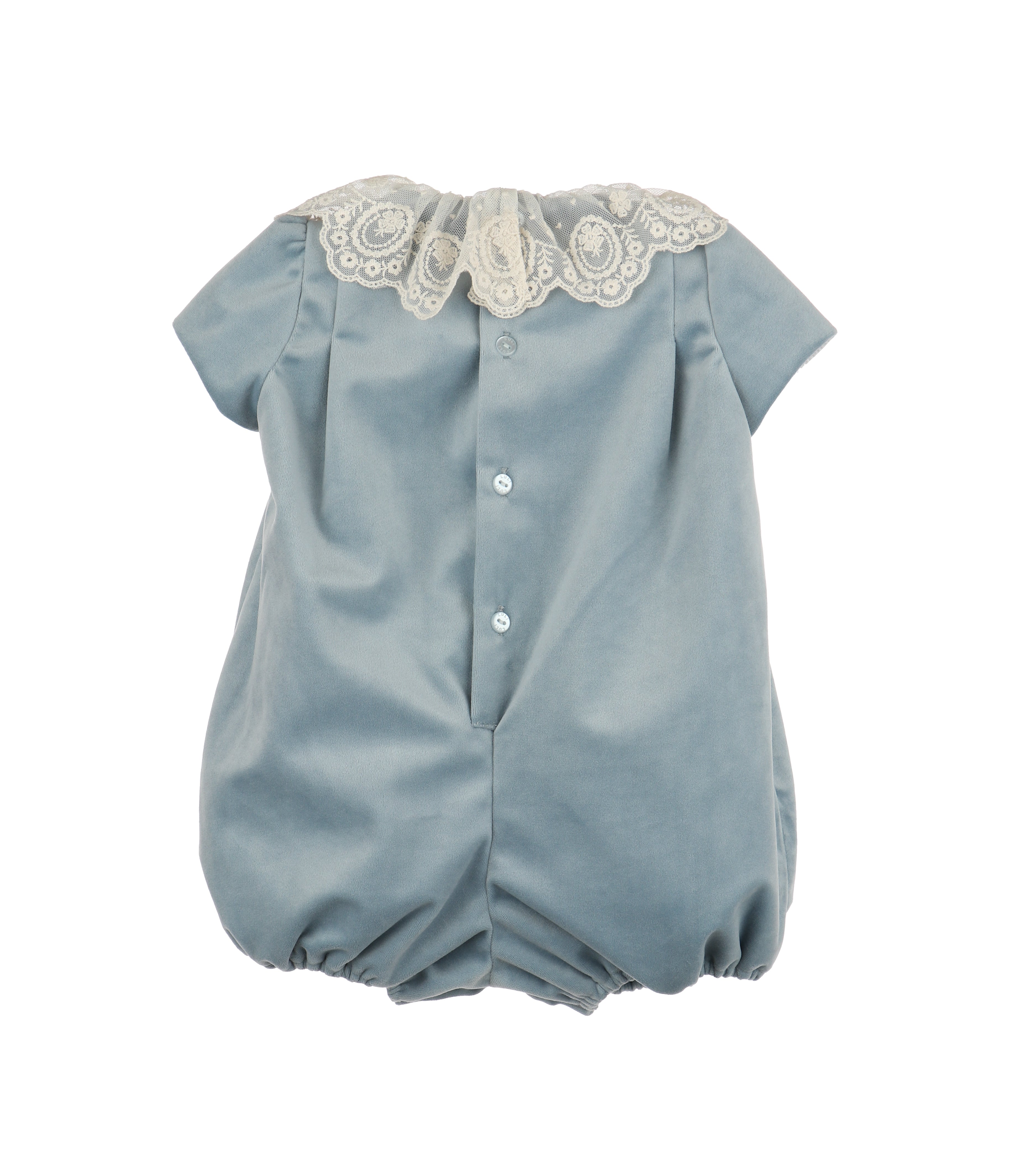 Luli & Me Deluxe Velvet Girl Bubble, Blue