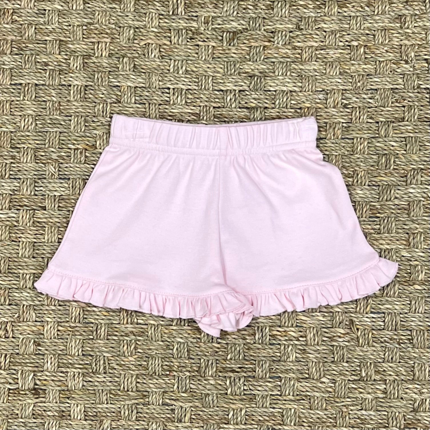 Luigi Shorts with Ruffle, New Light Pink