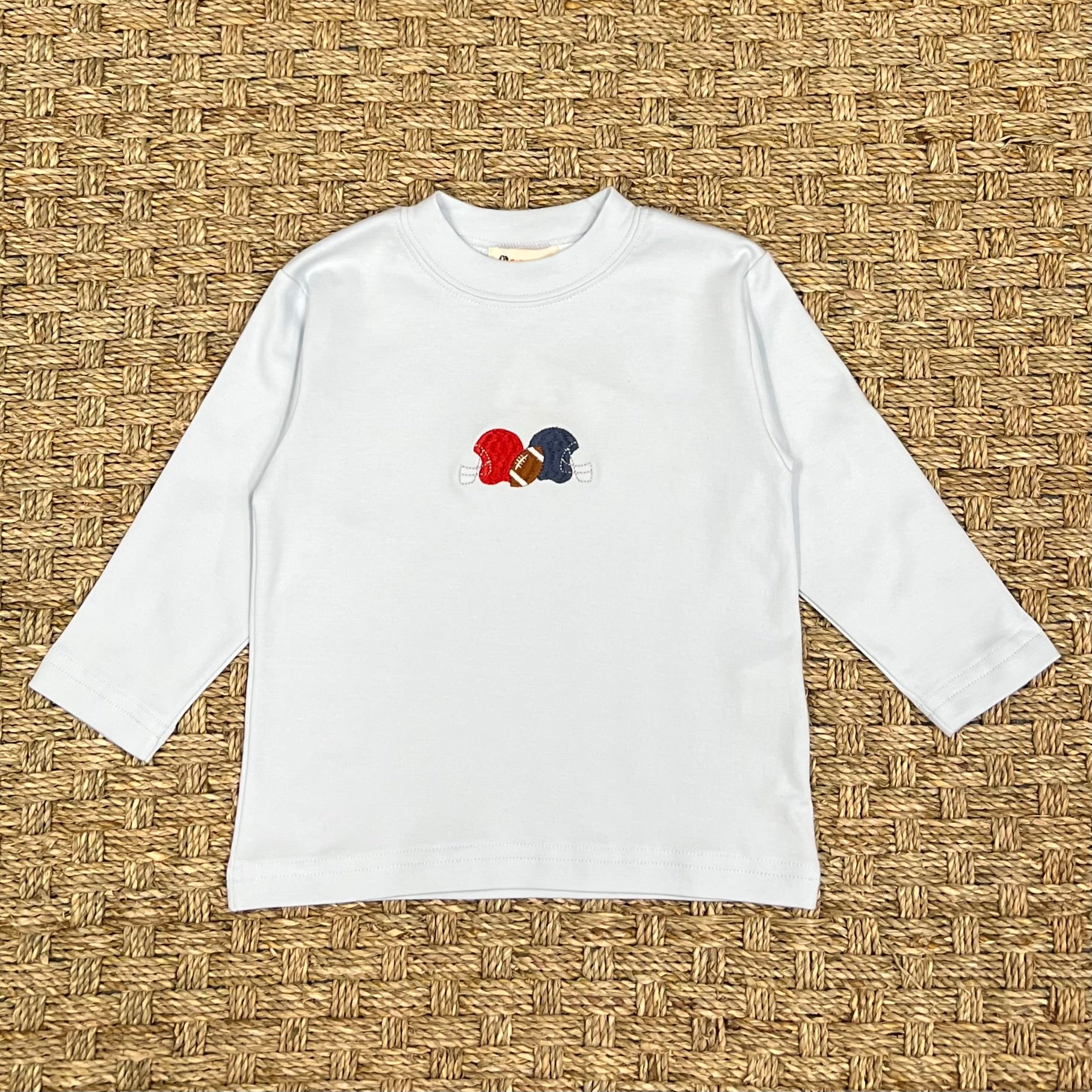 Luigi Tee, Football Icons on Medium Baby Blue