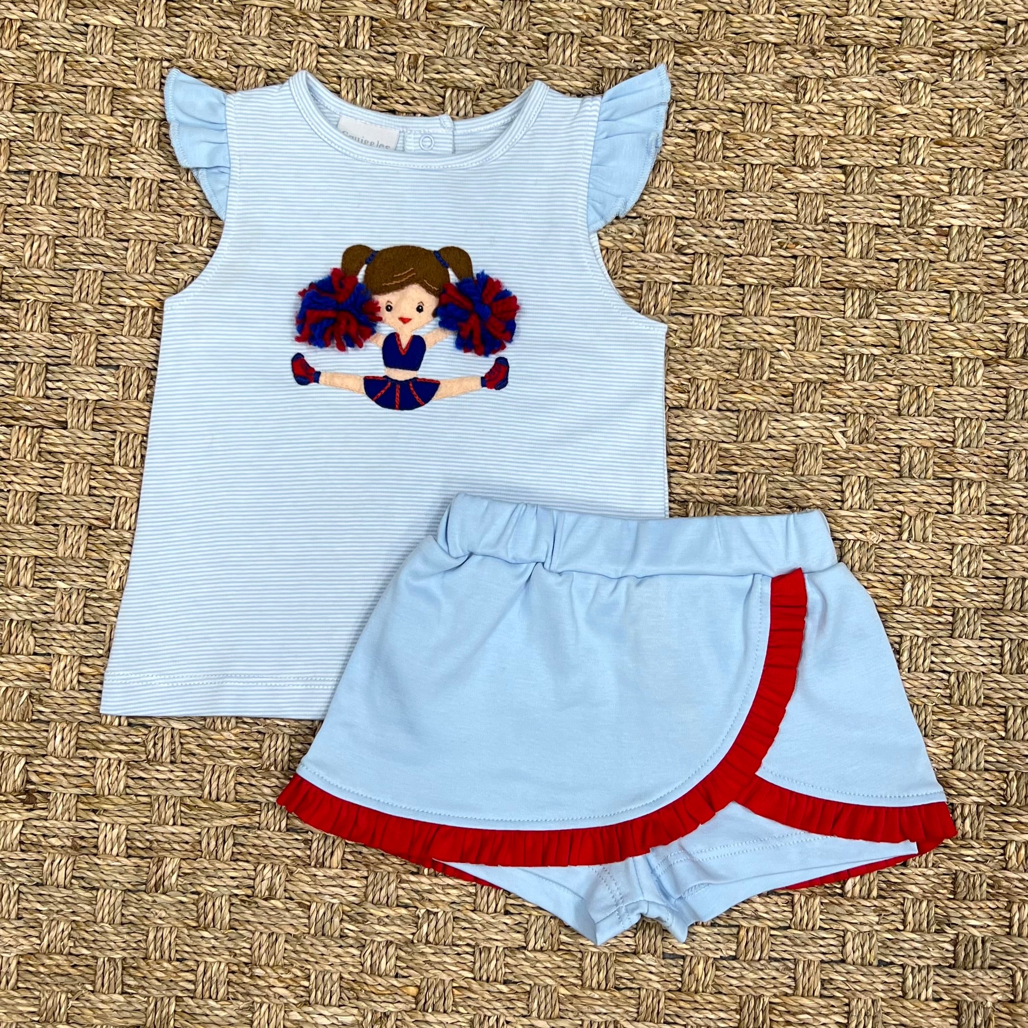 Squiggles Cheerleader Skort Set, Ole Miss